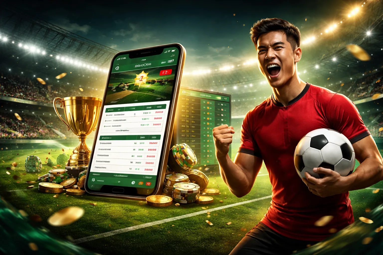 Hình ảnh banner Blog Vin55 với các yếu tố cá cược trực tuyến và màu sắc thương hiệu